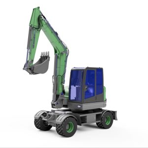 electric-8-ton-wheeled-excavator